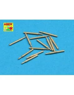 Set of 14 pcs 152 mm barrels for Kongo, 1/350 - Aber Models RE-350 L36 2