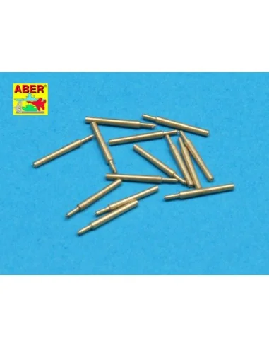 Set of 14 pcs 152 mm barrels for Kongo, 1/350 - Aber Models RE-350 L36
