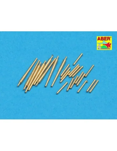 Set of 8 pcs 127 mm barrels with recoil for japan ships, 1/350 - Ab...