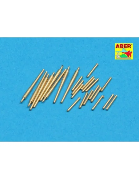 Set of 8 pcs 127 mm barrels with recoil for japan ships, 1/350 - Ab...