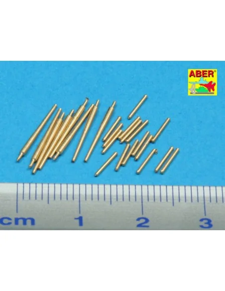 Set of 8 pcs 127 mm barrels with recoil for japan ships, 1/350 - Ab...