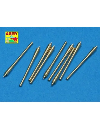 [NO_DESC] 9 pcs 152 mm barrels for Richeulieu, 1/350 - Aber Models ...