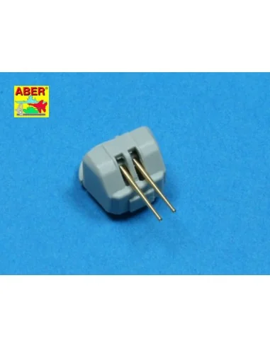 12 pcs 100mm barrels for French ships, 1/350 - Aber Models RE-350 L41