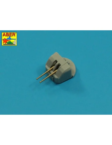12 pcs 100mm barrels for French ships, 1/350 - Aber Models RE-350 L41