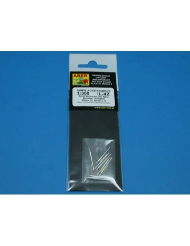 Barrels for Saratoga, 1/350 - Aber Models RE-350 L42