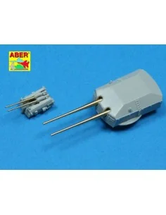 Set of Barrels for Prinz Eugen, 1/350 - Aber Models RE-350 L45