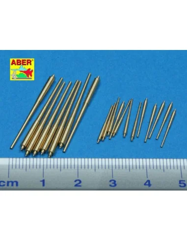 Set of Barrels for Prinz Eugen, 1/350 - Aber Models RE-350 L45