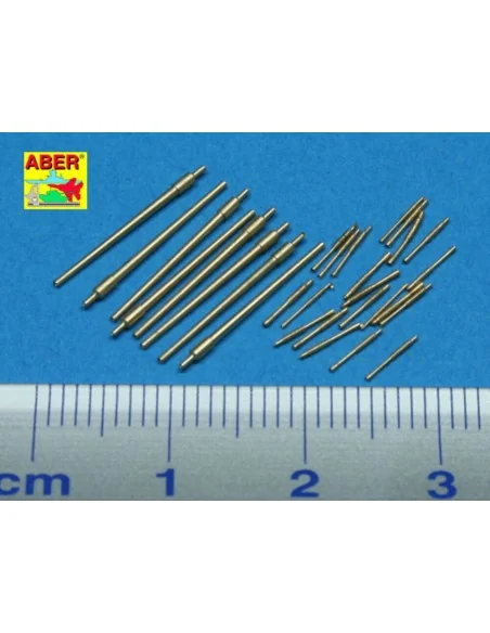 Barrels for Akizuki, 1/350 - Aber Models RE-350 L49