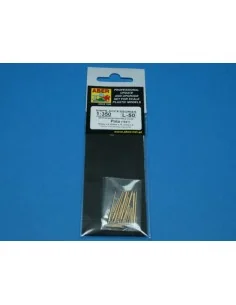 Barrels for Pola crusier, 1/350 - Aber Models RE-350 L50