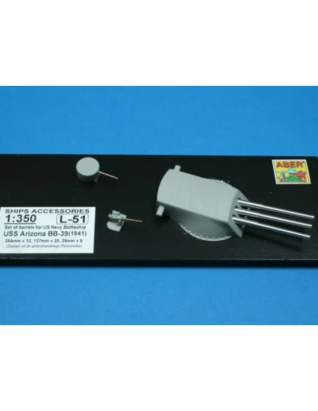 Barrels for Arizona, 1/350 - Aber Models RE-350 L51