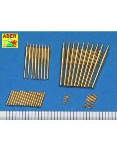 Barrels for Mogami (1942), 1/350 - Aber Models RE-350 L52