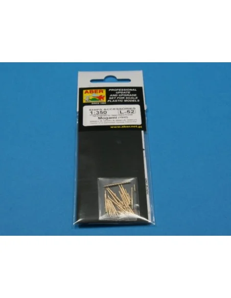 Barrels for Mogami (1942), 1/350 - Aber Models RE-350 L52