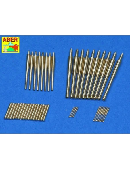 Barrels for Mogami (1942), 1/350 - Aber Models RE-350 L52