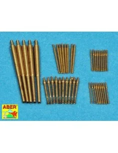 Barrels for Narvic destroyers 1936B, 1/350 - Aber Models RE-350 L55
