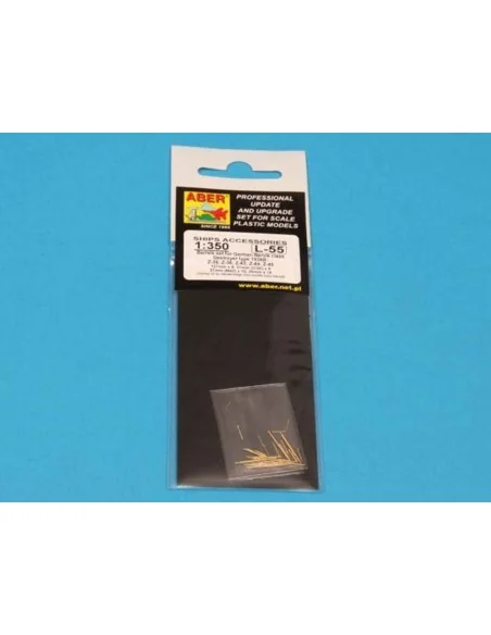 Barrels for Narvic destroyers 1936B, 1/350 - Aber Models RE-350 L55
