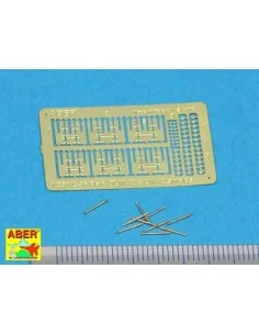 3, 7cm barrels for Flak 42, 1/350 - Aber Models RE-350 L56
