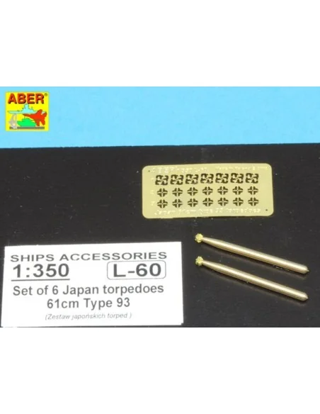 Japan torpedoes Type 93, 1/350 - Aber Models RE-350 L60