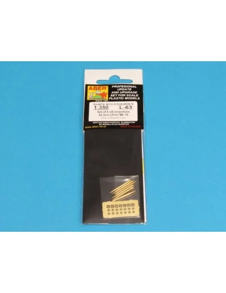US torpedoes MK.15, 1/350 - Aber Models RE-350 L63