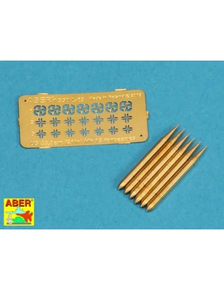US torpedoes MK.15, 1/350 - Aber Models RE-350 L63