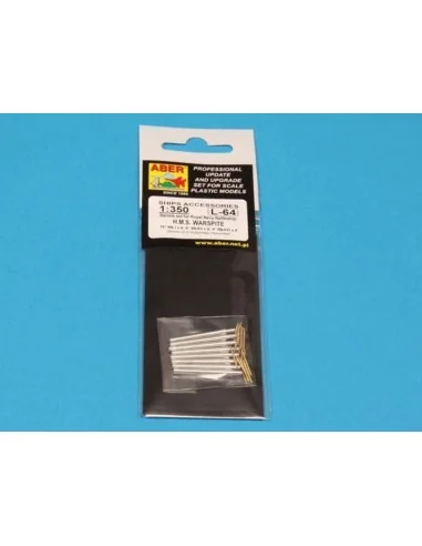 [NO_DESC] Barrels for Warspite, 1/350 - Aber Models RE-350 L64