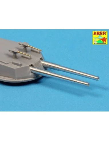 Barrels for Dreadnought, 1/350 - Aber Models RE-350 L65