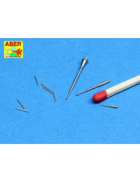 Set of barrels an periscopes for U-Boot VII, 1/350 - Aber Models RE...