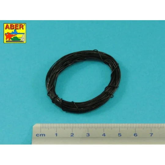 Thin electric cable diameter 0, 55mm length 5m - Aber Models CB-055 Thin electric cable diameter 0, 55mm length 5m - Aber Models CB-055