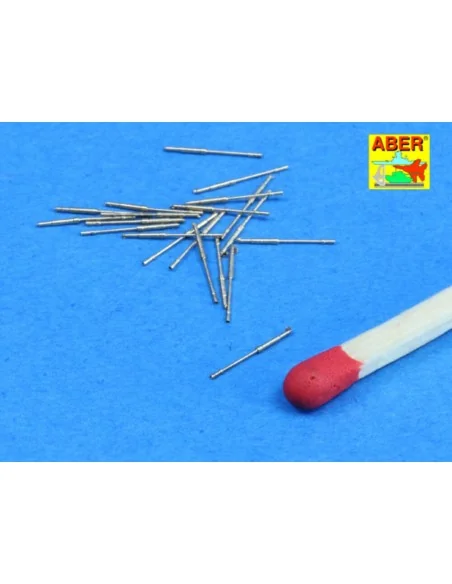 [NO_DESC] Set of 20 pcs 20mm/65 breda gun, 1/350 - Aber Models RE-3...