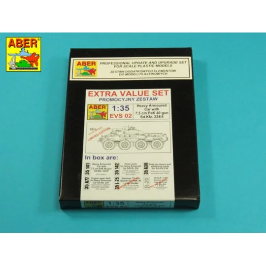 Heavy Armoured Car with 7, 5cm PaK40gun Sd.Kfz.234/4 - Aber Models ... Heavy Armoured Car with 7, 5cm PaK40gun Sd.Kfz.234/4 - Aber Models ...