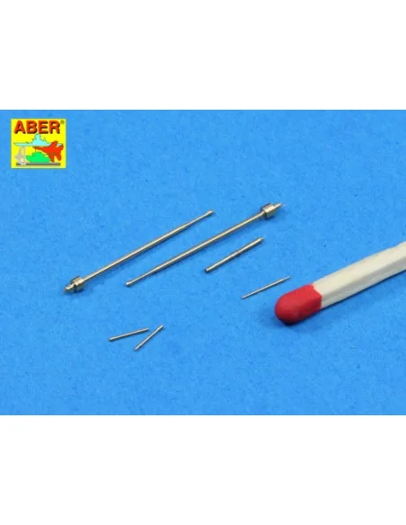 Set of barrels and periscopes for U-Boot type IX, 1/350 - Aber Mode...