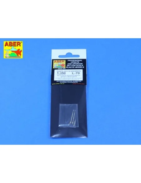 Set of barrels and periscopes for U-Boot type IX, 1/350 - Aber Mode...