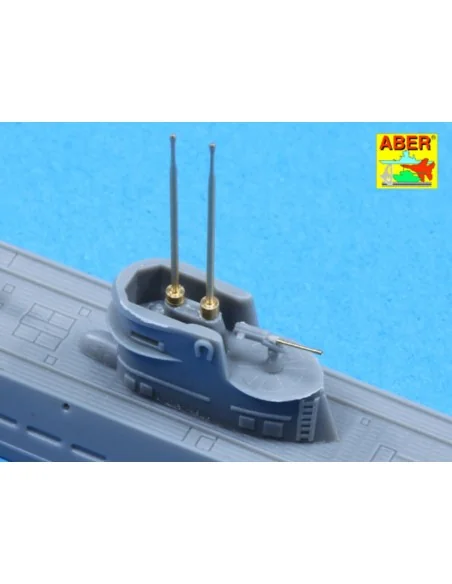 Set of barrels and periscopes for U-Boot type IX, 1/350 - Aber Mode...