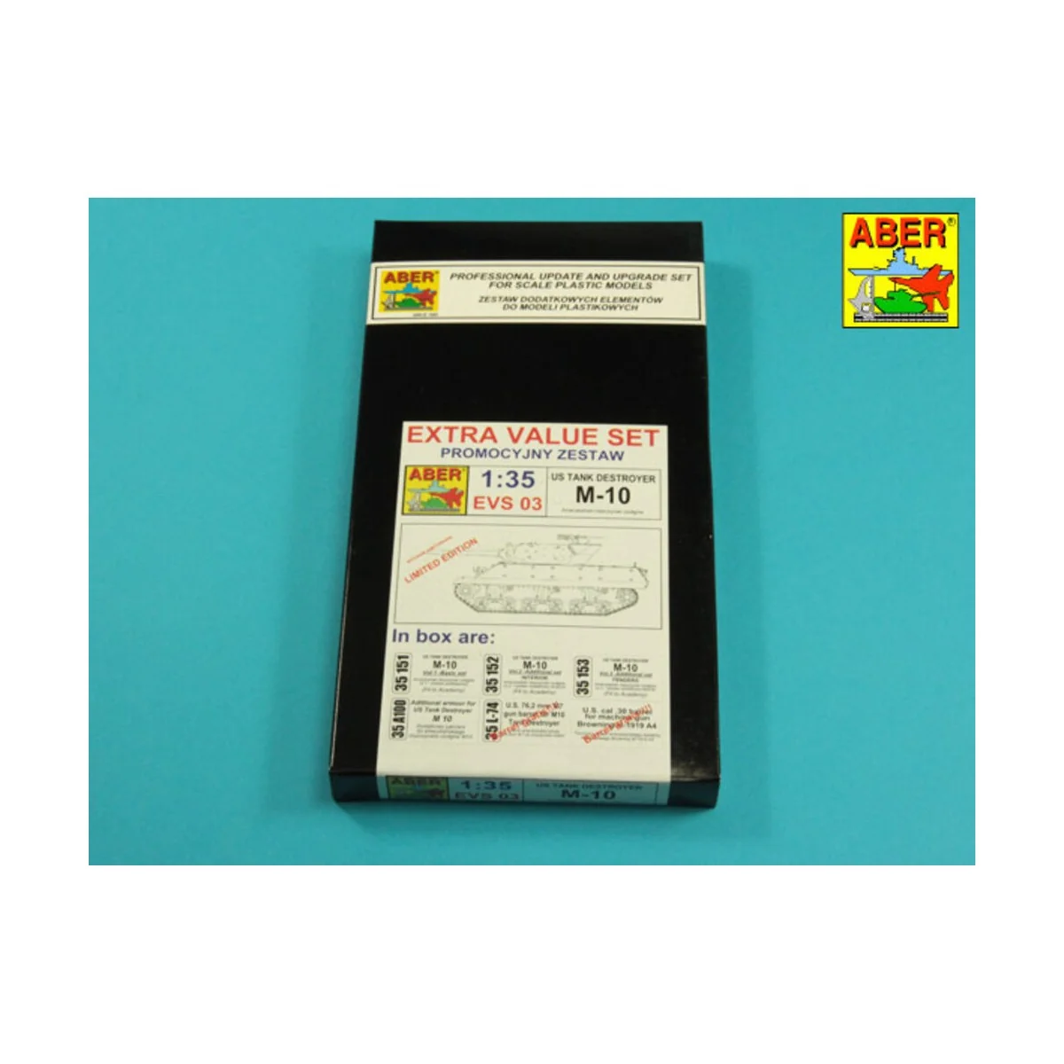 US Tank Destroyer M-10 - Aber Models EVS-03 US Tank Destroyer M-10 - Aber Models EVS-03