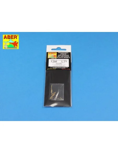 Set of barrels for KAGERO, 1/350 - Aber Models RE-350 L71
