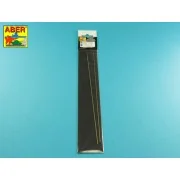 Brass hexagonal rods 1, 0mm length 245mm x2 pcs. - Aber Models HR- 10 Brass hexagonal rods 1, 0mm length 245mm x2 pcs. - Aber Models HR- 10