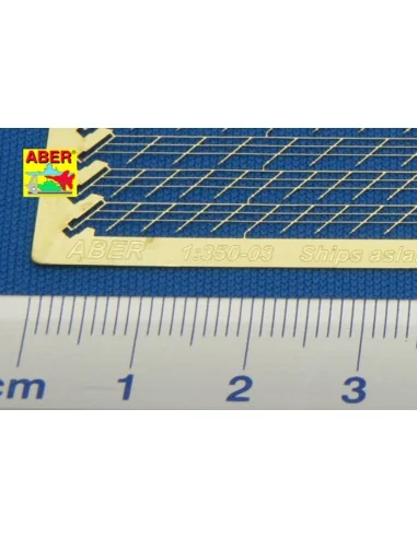 [NO_DESC] Aslant railing 45, 1/350 - Aber Models RE-350-03