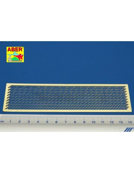 Aslant railing 45, 1/350 - Aber Models RE-350-03
