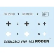 Sd.Kfz.234/3 Schw.Pz.kanonenwg. - Roden 707
