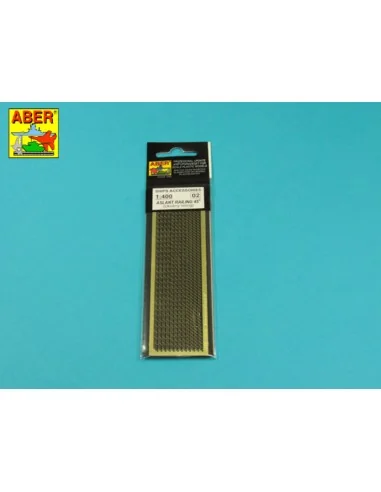 Aslant railing 45, 1/400 - Aber Models RE-400-02