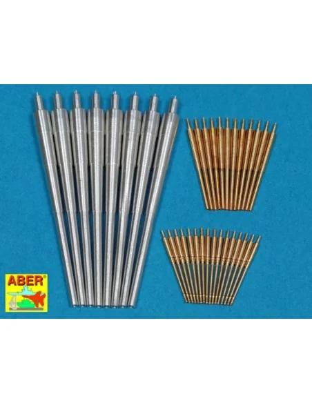 Set of barrels for Bismarck, Tirpitz, 1/400 - Aber Models RE-400-L01
