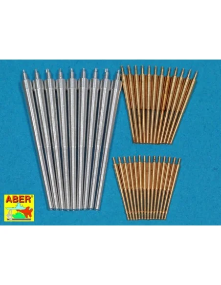 Set of barrels for Sharnhorst, Gnieisenau, 1/400 - Aber Models RE-4...