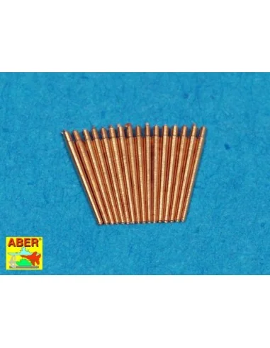 Set of 16 pcs 37mm barrels SK C/30, 1/400 - Aber Models RE-400-L03