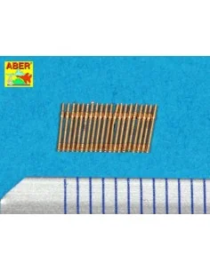 Set of 20 pcs 20mm barrels C/38, 1/400 - Aber Models RE-400-L04