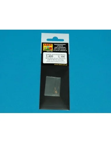 [NO_DESC] Set of 20 pcs 20mm barrels C/38, 1/400 - Aber Models RE-4...