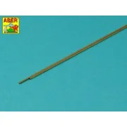 Brass square rods 1,0mm length 245mm x2 pcs. - Aber Models KR 10