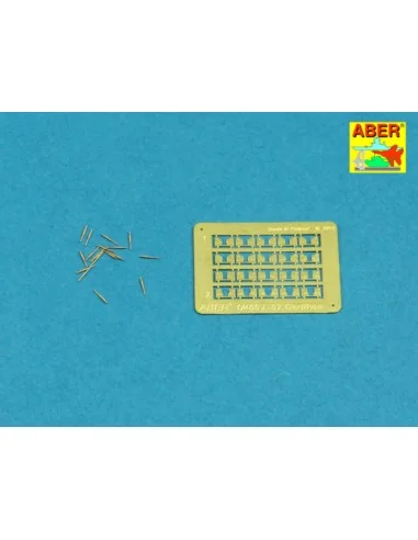 Set of 20 pcs 20mm L/70 Oerlikon barrels, 1/400 - Aber Models RE-40...