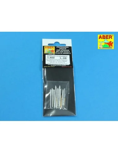 Set of barrels for King George V, Prince of Wales, 1/400 - Aber Mod...