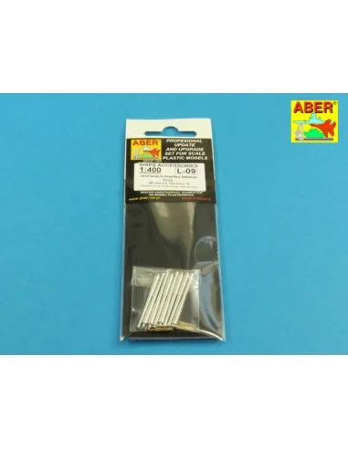 Set of barrels for Hood, 1/400 - Aber Models RE-400-L09