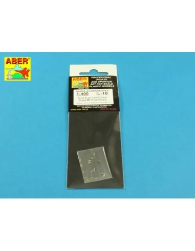 Set of 20 pcs (12, 7mm) Vickers Mk.III, 1/400 - Aber Models RE-400-L10