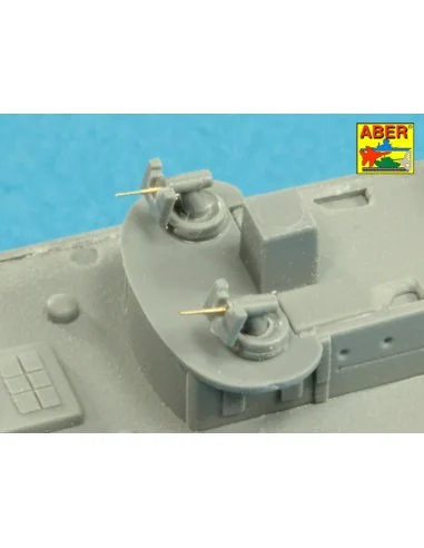 Set of barrels for Polish Destroyer Blyskawica 102mm x 8 40mm x 4 2...